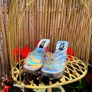 Vintage Rare 90s l.e.i. Clear Heal